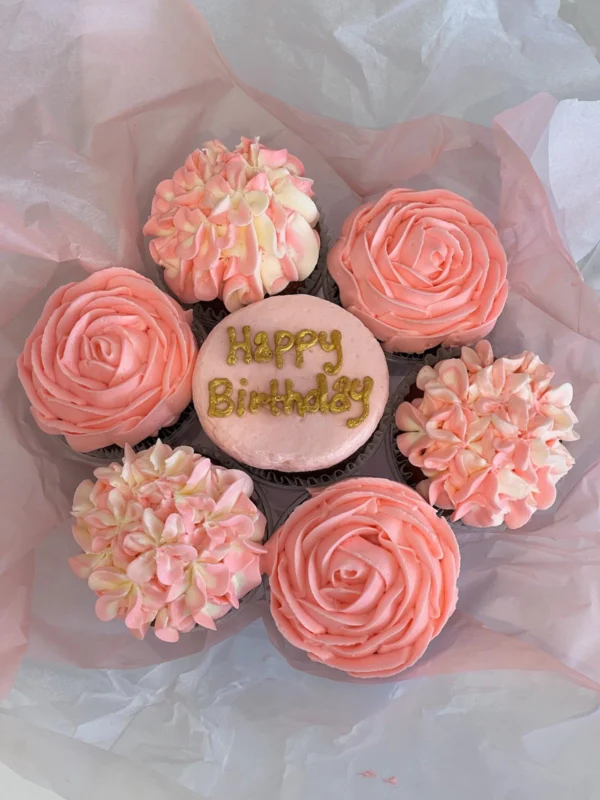 Cupcake Floral Bouquet