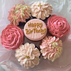 Cupcake Floral Bouquet