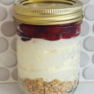 No Bake Cherry Cheesecake