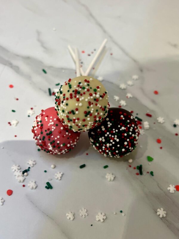 Christmas Cake pops