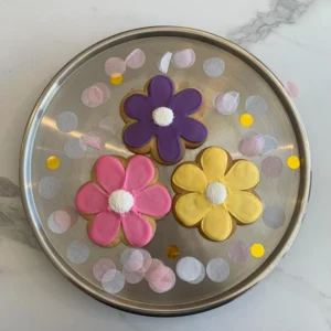 Mothers Day Floral sugar cookies