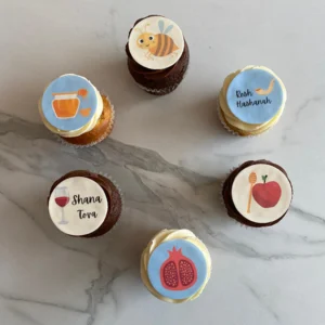 Rosh Hashanah Cupcake 6 pack