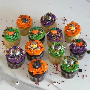 🧁 Mini Halloween Cupcakes